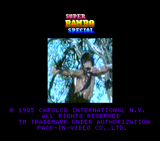 Play <b>Super Rambo Special</b> Online